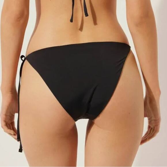 Calzedonia Black String Bikini Bottom - Picture 1 of 5